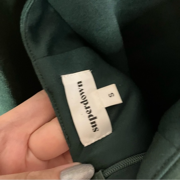 Superdown Mia Mini Dress In Green - Picture 14 of 15